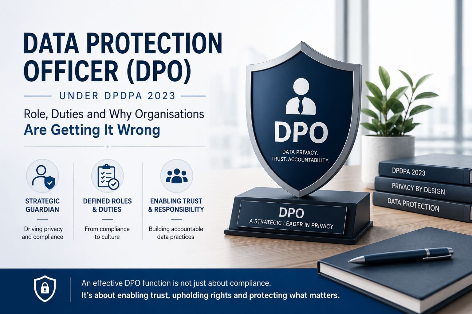 The Data Protection Officer (DPO) Under DPDPA 2023: Role, Duties & Why Organisations Are Getting It Wrong