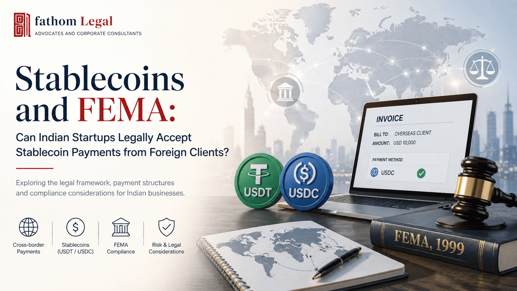 Stablecoins and FEMA: Can Indian Startups Legally Accept Stablecoin Payments from Foreign Clients?
