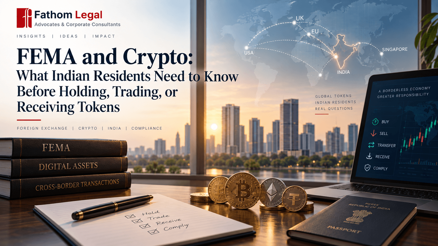 FEMA and Crypto: What Indian Residents Need to Know Before Holding, Trading, or Receiving Tokens